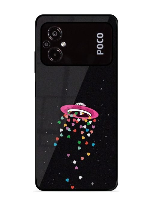 Love From Above Glossy Soft Edge Case for Poco M5 Chachhi