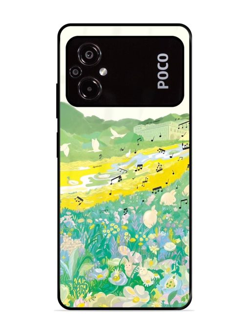 Melody In Bloom Glossy Soft Edge Case for Poco M5 Chachhi