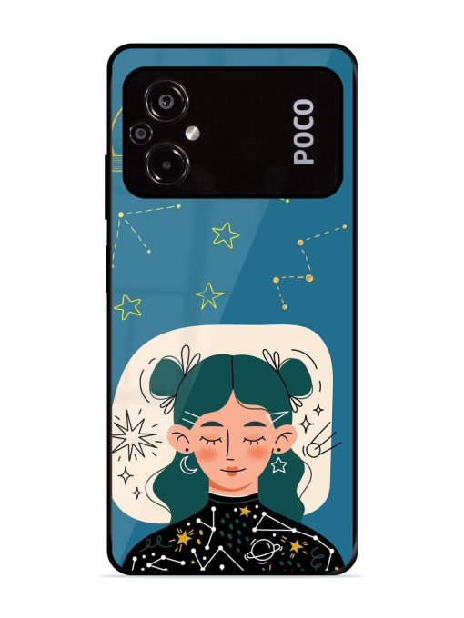 Cosmic Daydreamer Glossy Soft Edge Case for Poco M5 Chachhi