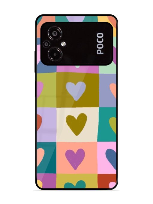 Box Of Hearts Glossy Soft Edge Case for Poco M5 Chachhi