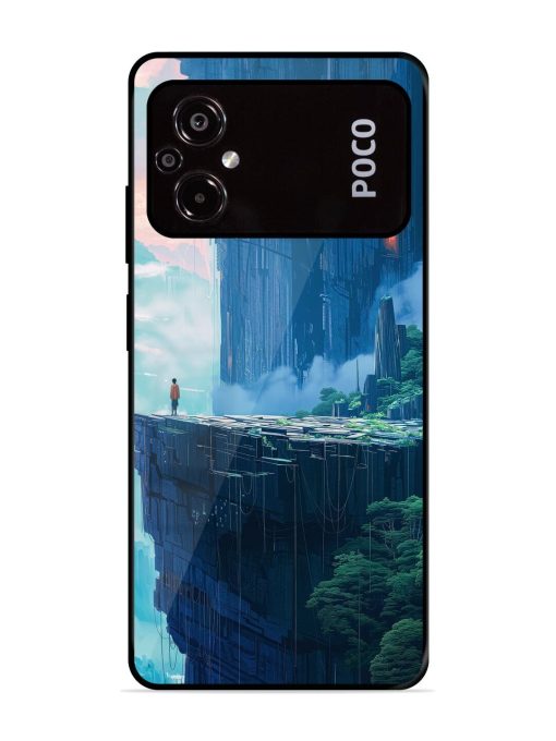 Solitude In The Sky Glossy Soft Edge Case for Poco M5 Chachhi