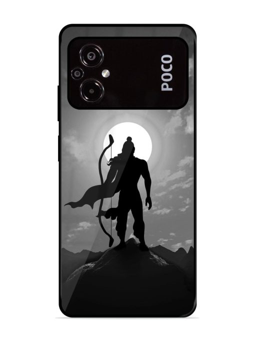 The Undefeated Warrior Glossy Soft Edge Case for Poco M5 Chachhi