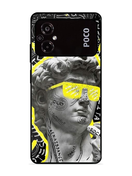 The Renaissance Rockstar Glossy Soft Edge Case for Poco M5 Chachhi