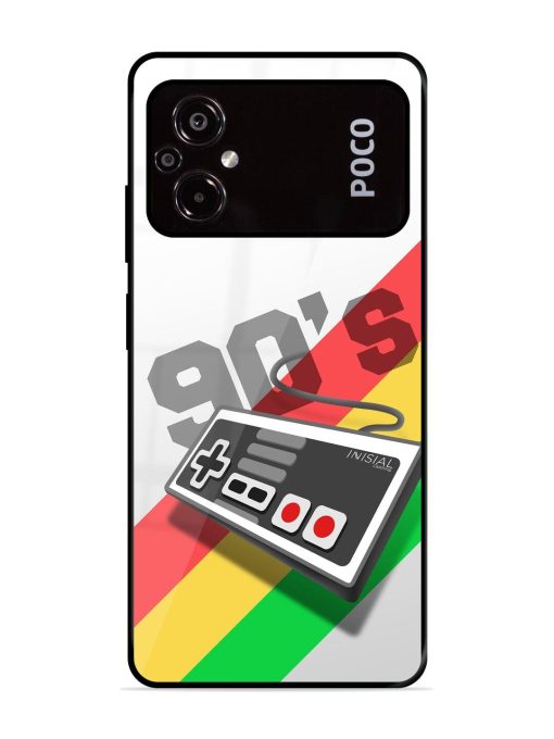 90S Nostalgia Glossy Soft Edge Case for Poco M5 Chachhi