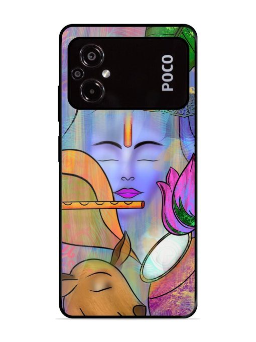 Divine Serenity Glossy Soft Edge Case for Poco M5 Chachhi