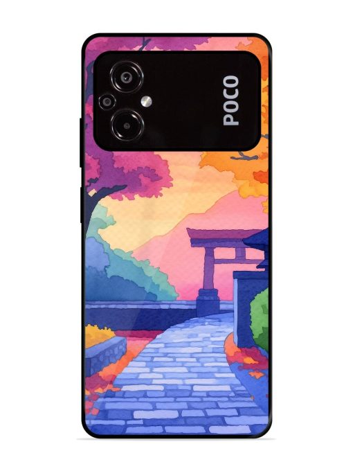 Autumnal Serenity Glossy Soft Edge Case for Poco M5 Chachhi