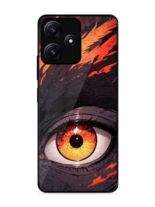 Inferno Gaze Glossy Soft Edge Case for Poco M6 (5G) Chachhi