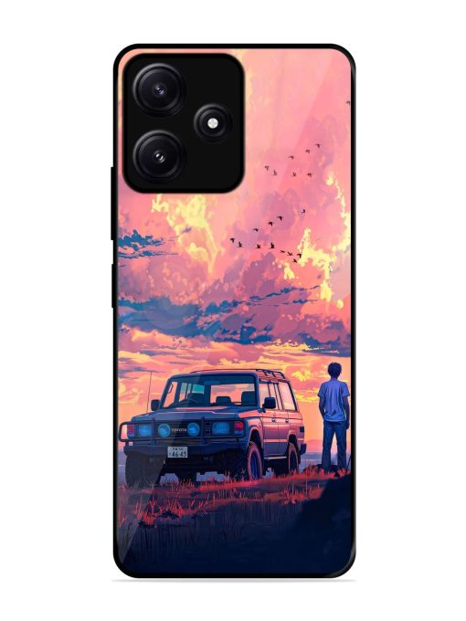 Solitude'S Horizon Glossy Soft Edge Case for Poco M6 (5G) Chachhi