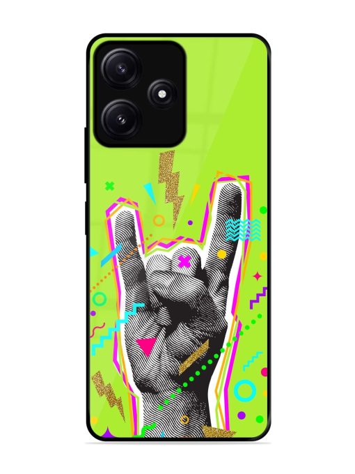 Neon Rock Glossy Soft Edge Case for Poco M6 (5G)