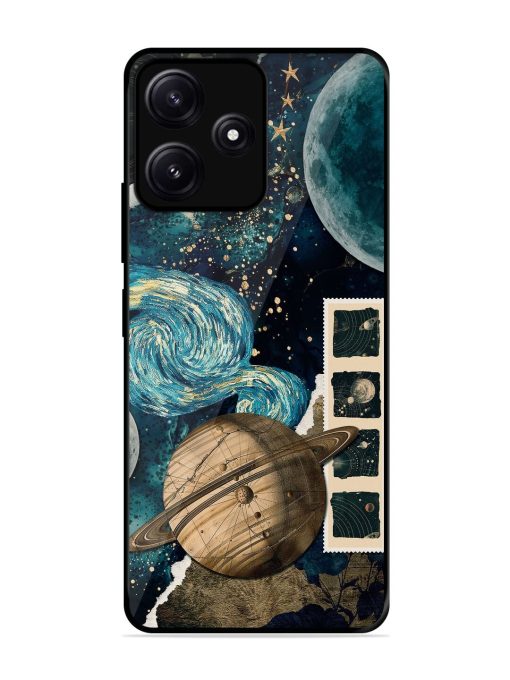 Celestial Tapestry Glossy Soft Edge Case for Poco M6 (5G) Chachhi