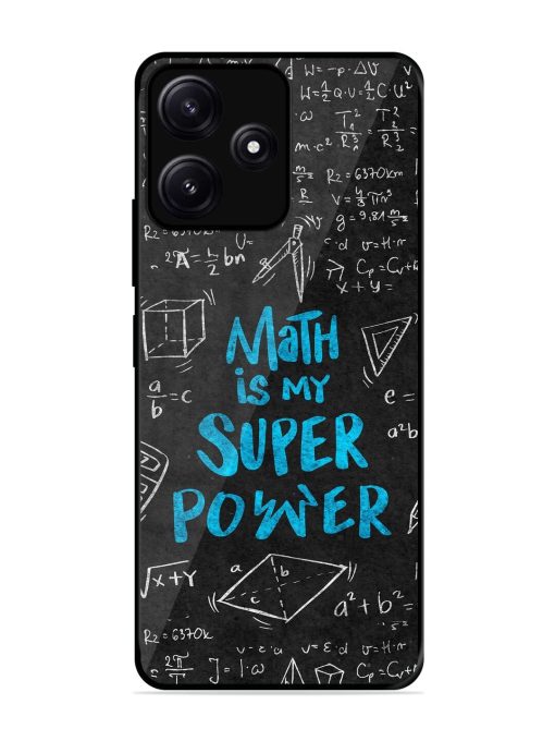 Math Magic Glossy Soft Edge Case for Poco M6 (5G) Chachhi