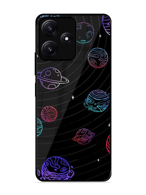 Cosmic Ballet Glossy Soft Edge Case for Poco M6 (5G) Chachhi