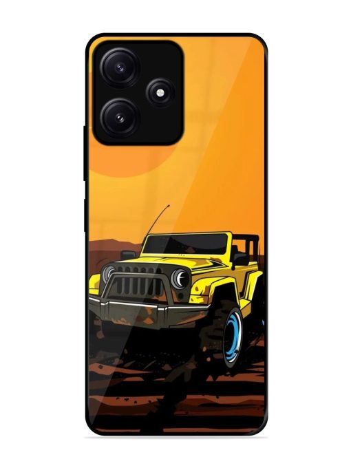 Sunset Cruise Glossy Soft Edge Case for Poco M6 (5G) Chachhi