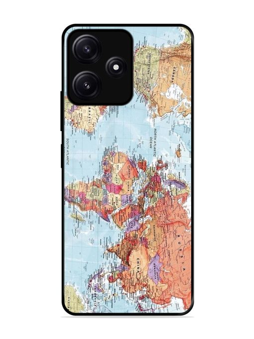 Our Blue Marble Glossy Soft Edge Case for Poco M6 (5G) Chachhi