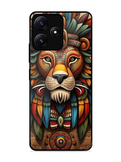 Aztec Majesty Glossy Soft Edge Case for Poco M6 (5G) Chachhi