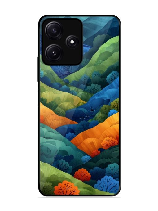 Serene Summits Glossy Soft Edge Case for Poco M6 (5G) Chachhi