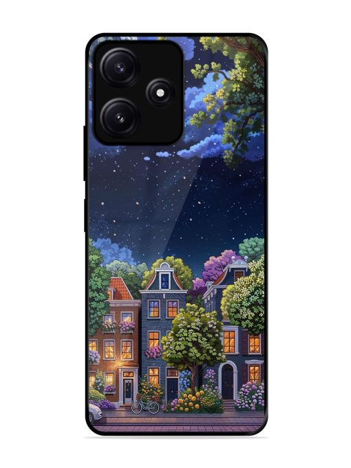 Moonlit Streets Glossy Soft Edge Case for Poco M6 (5G) Chachhi