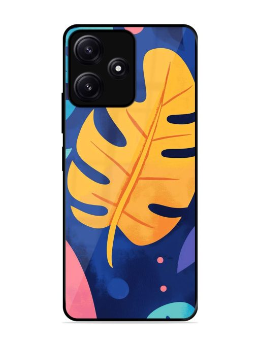 Tropical Tapestry Glossy Soft Edge Case for Poco M6 (5G) Chachhi