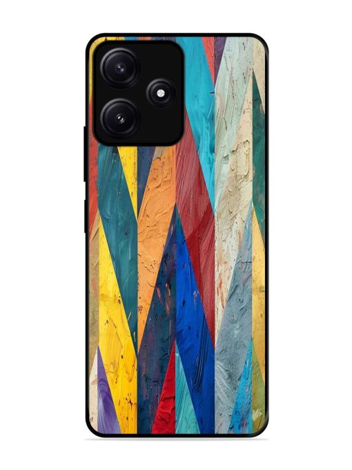 Abstract Tapestry Glossy Soft Edge Case for Poco M6 (5G) Chachhi