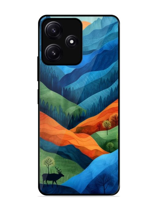 Layers Of The Land Glossy Soft Edge Case for Poco M6 (5G) Chachhi