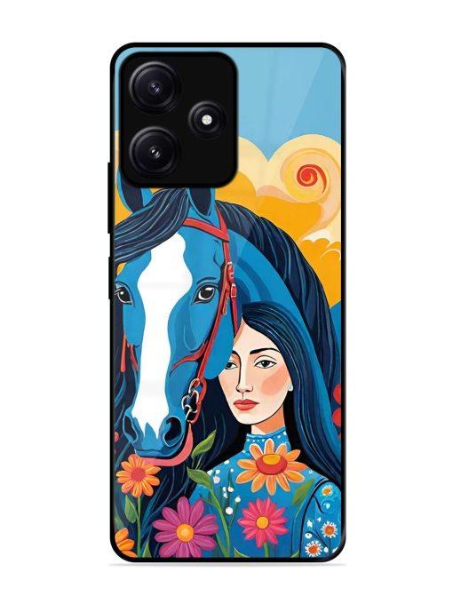 Equine Enchantment Glossy Soft Edge Case for Poco M6 (5G) Chachhi