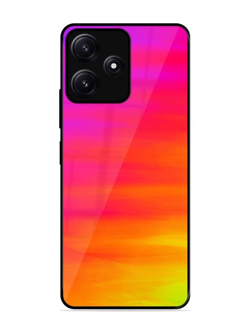 Neon Horizon Glossy Soft Edge Case for Poco M6 (5G) Chachhi