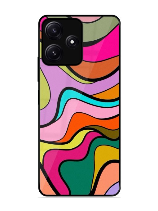 Wavy Wonder Glossy Soft Edge Case for Poco M6 (5G) Chachhi