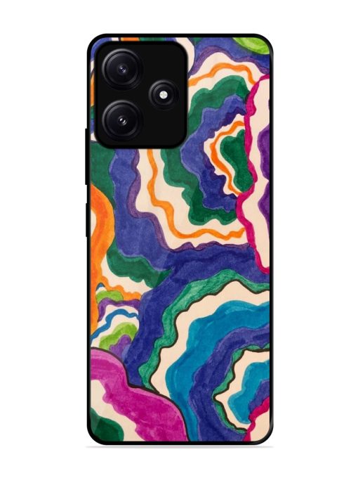 Wavy Wonder Glossy Soft Edge Case for Poco M6 (5G) Chachhi