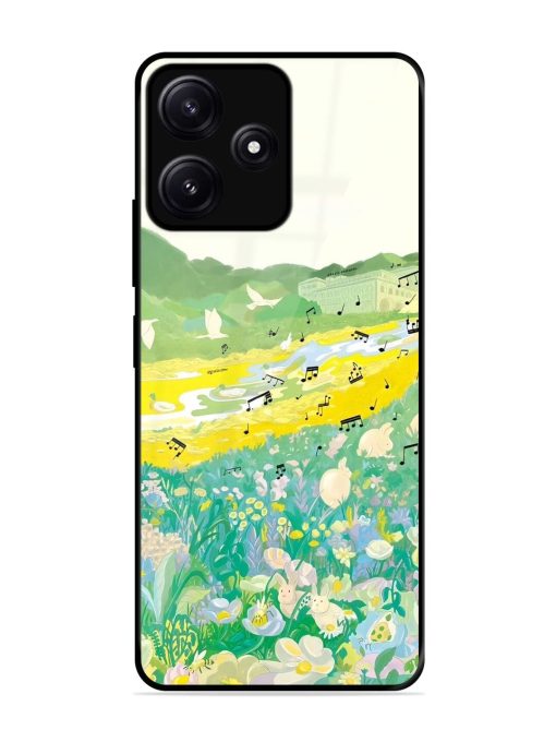 Melody In Bloom Glossy Soft Edge Case for Poco M6 (5G) Chachhi