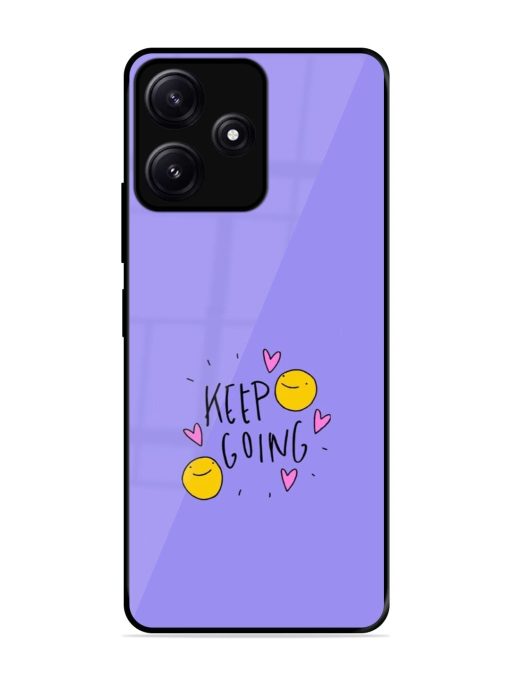 Smiling Through It All Glossy Soft Edge Case for Poco M6 (5G) Chachhi