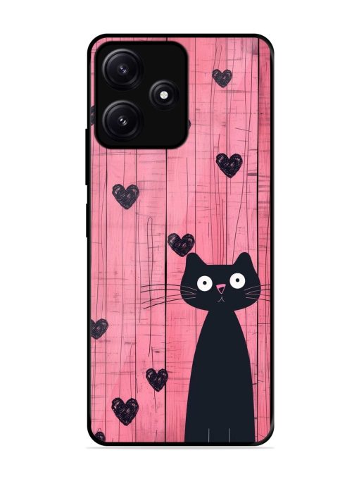 Feline Valentine'S Day Glossy Soft Edge Case for Poco M6 (5G) Chachhi