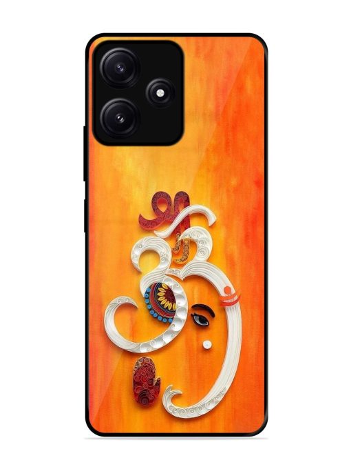 Ganesha In Quilling Art Glossy Soft Edge Case for Poco M6 (5G) Chachhi