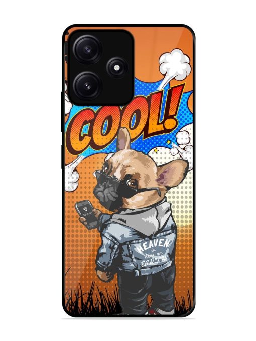 Cool Pup Glossy Soft Edge Case for Poco M6 (5G) Chachhi