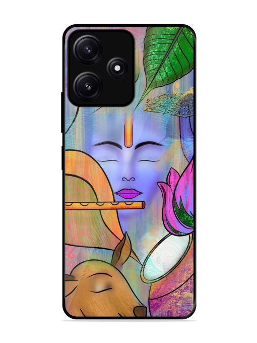 Divine Serenity Glossy Soft Edge Case for Poco M6 (5G) Chachhi