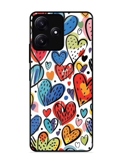 Heartfelt Harmony Glossy Soft Edge Case for Poco M6 (5G)