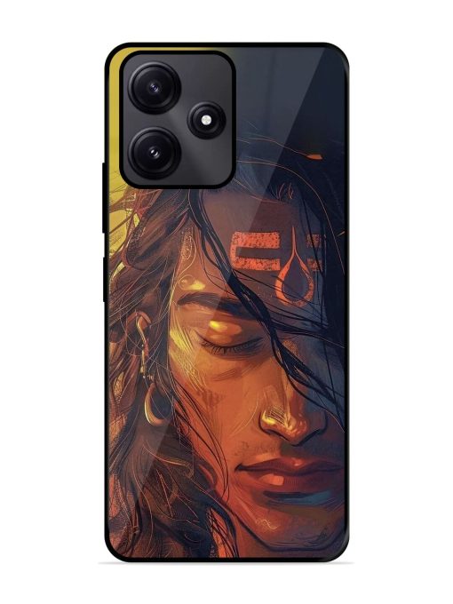 Tranquil Shiva Glossy Soft Edge Case for Poco M6 Pro (5G) Chachhi