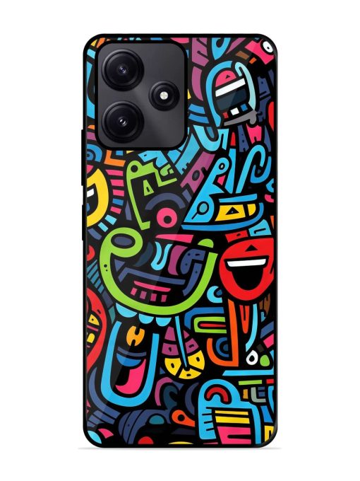 Doodlephoria Glossy Soft Edge Case for Poco M6 Pro (5G) Chachhi