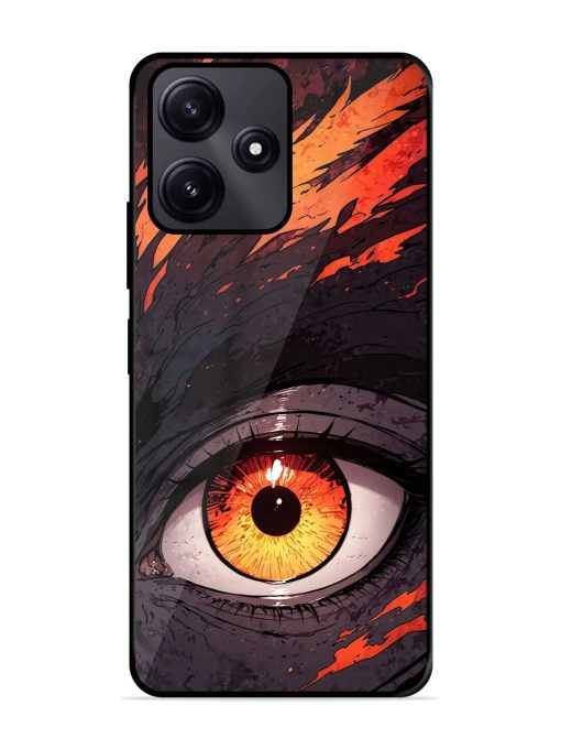 Inferno Gaze Glossy Soft Edge Case for Poco M6 Pro (5G) Chachhi