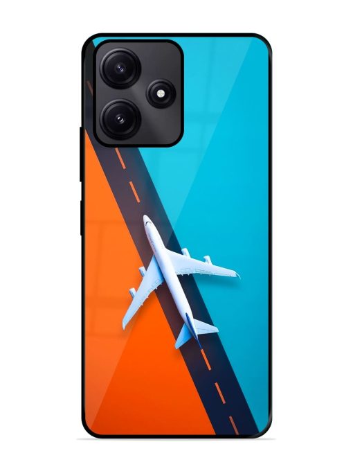 Skyward Bound Glossy Soft Edge Case for Poco M6 Pro (5G) Chachhi