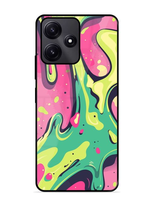 Gooey Grooves Glossy Soft Edge Case for Poco M6 Pro (5G) Chachhi