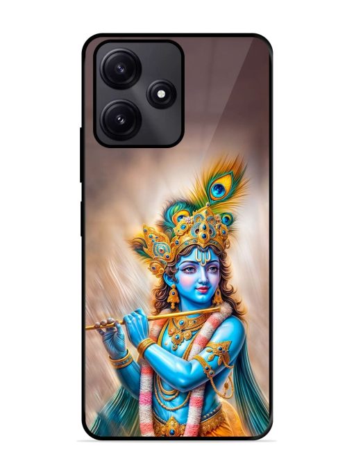 Divine Krishna Glossy Soft Edge Case for Poco M6 Pro (5G) Chachhi