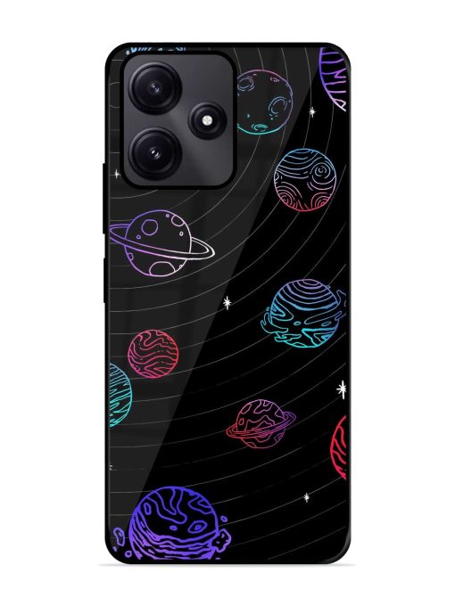 Cosmic Ballet Glossy Soft Edge Case for Poco M6 Pro (5G) Chachhi