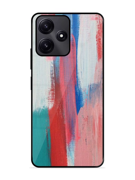 Colorful Chaos Glossy Soft Edge Case for Poco M6 Pro (5G) Chachhi