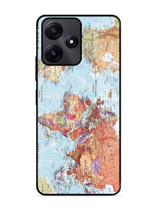 Our Blue Marble Glossy Soft Edge Case for Poco M6 Pro (5G) Chachhi