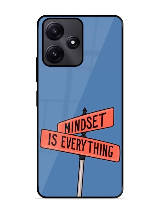 Mindset Matters Glossy Soft Edge Case for Poco M6 Pro (5G) Chachhi