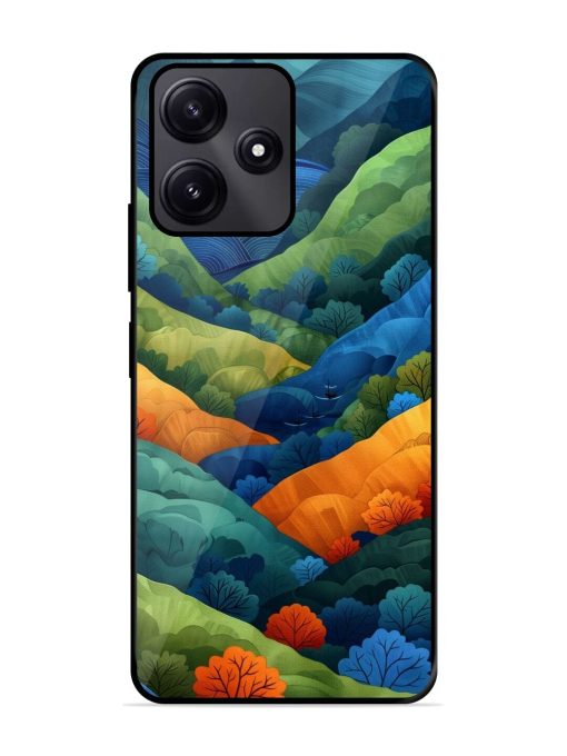 Serene Summits Glossy Soft Edge Case for Poco M6 Pro (5G) Chachhi