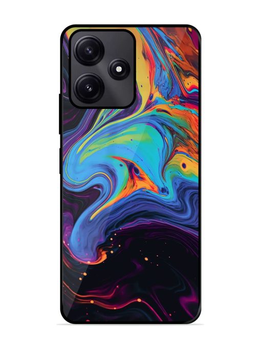 Liquid Dreamscape Glossy Soft Edge Case for Poco M6 Pro (5G) Chachhi