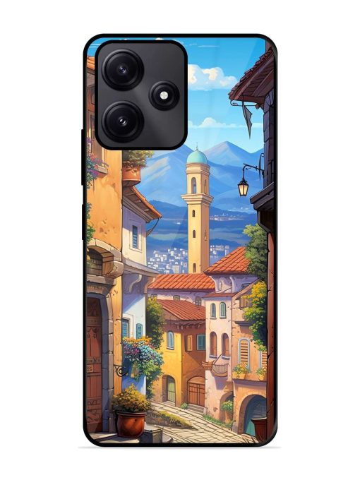 Tuscan Twilight Glossy Soft Edge Case for Poco M6 Pro (5G) Chachhi