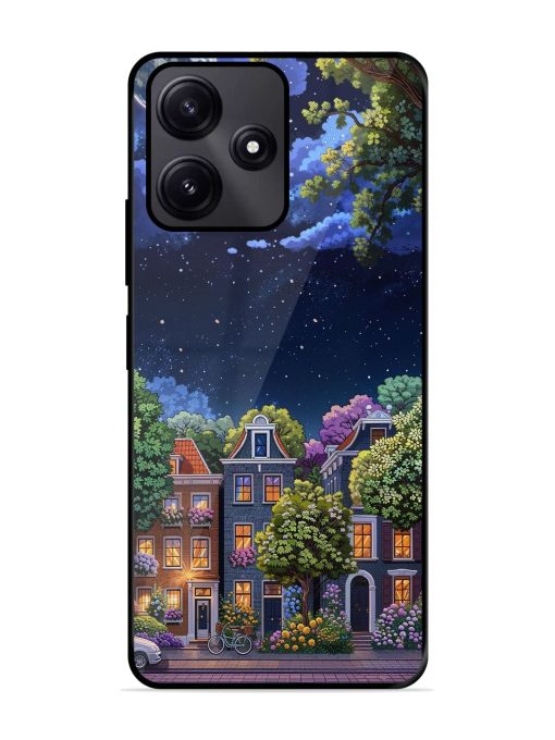 Moonlit Streets Glossy Soft Edge Case for Poco M6 Pro (5G) Chachhi