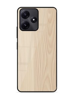 Textured Timber Glossy Soft Edge Case for Poco M6 Pro (5G)